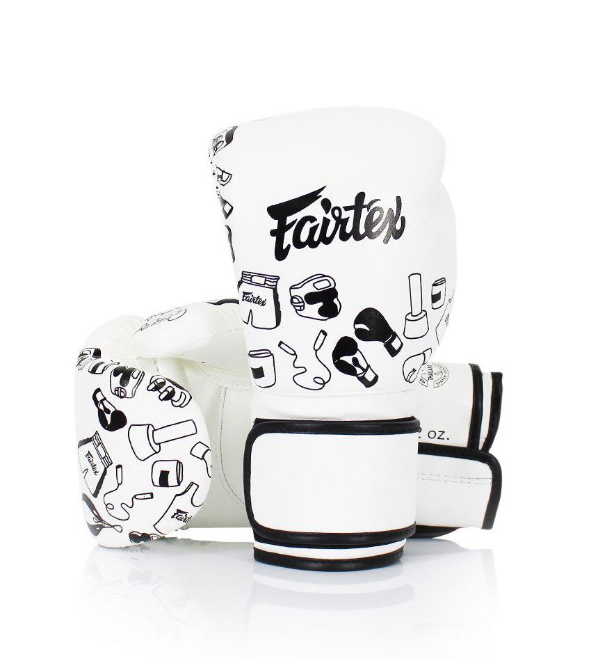 Fairtex BGV14W Microfiber Bokshandschoenen Street Art Collectie Graffiti