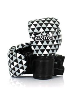 Fairtex BGV14B Gants de boxe en microfibre art optique prisme