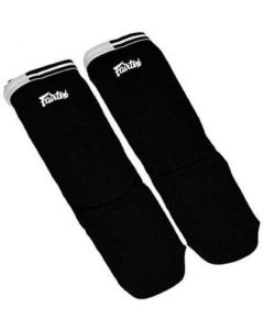 Fairtex Protege-tibias rembourres en tissu