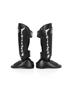 Fairtex SP7 Protège-tibias Twister avec protection du cou-de-pied amovible