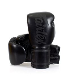 Fairtex BGV14 Mikrofaser Boxhandschuhe Art Collection Solide Schwarz