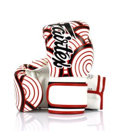 Fairtex BGV14 Microfiber Bokshandschoenen Kunstcollectie Rode Golf
