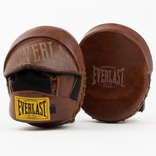 Everlast 1910 Mini Punch Mitts | Brown | Genuine Leather