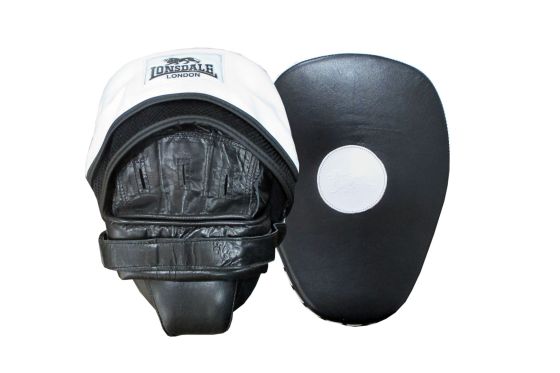 Lonsdale Heavy Hitter Power Focus Pads One Size Black Unisex