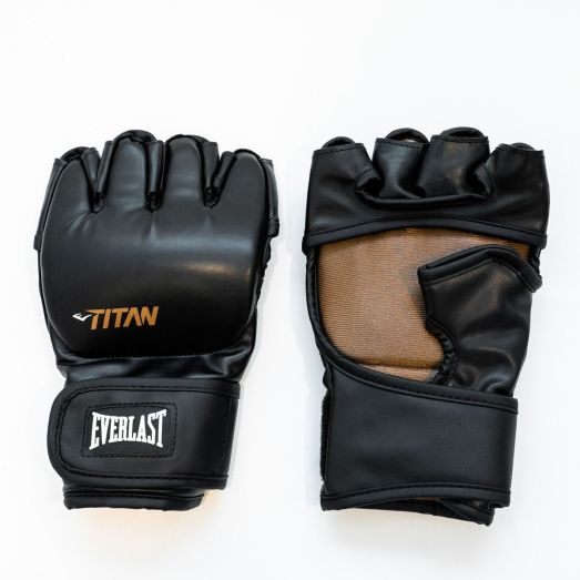 Everlast Titan Mma Glove Black Unisex Synthetic Leather