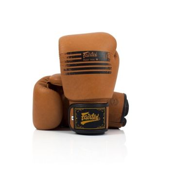 Fairtex BGV21 Gants de boxe en cuir veritable Legacy