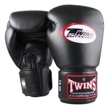 Twins Guanti da Boxe BG-N con Velcro lungo