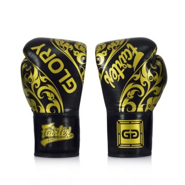 Fairtex BGLG2 X Glory Gants - Édition limitée - À laçage