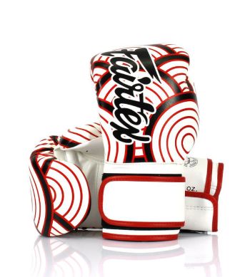Fairtex BGV14 Microfiber Bokshandschoenen Kunstcollectie Rode Golf